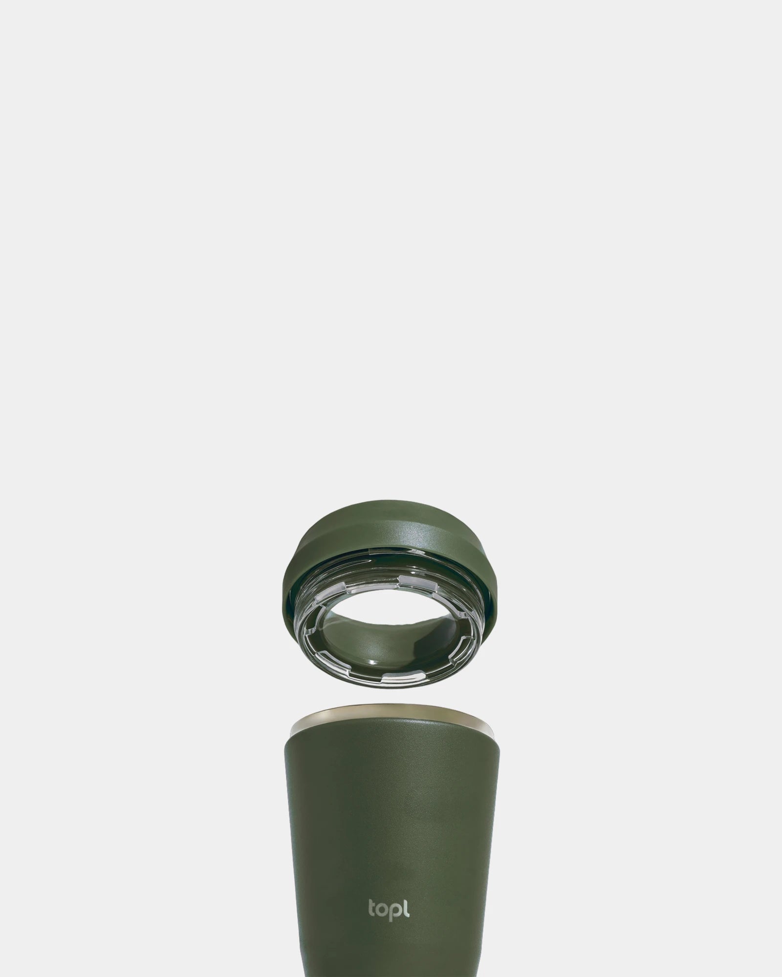 Mug gerecycled staal 235ml deksel 360° om te personaliseren - 14