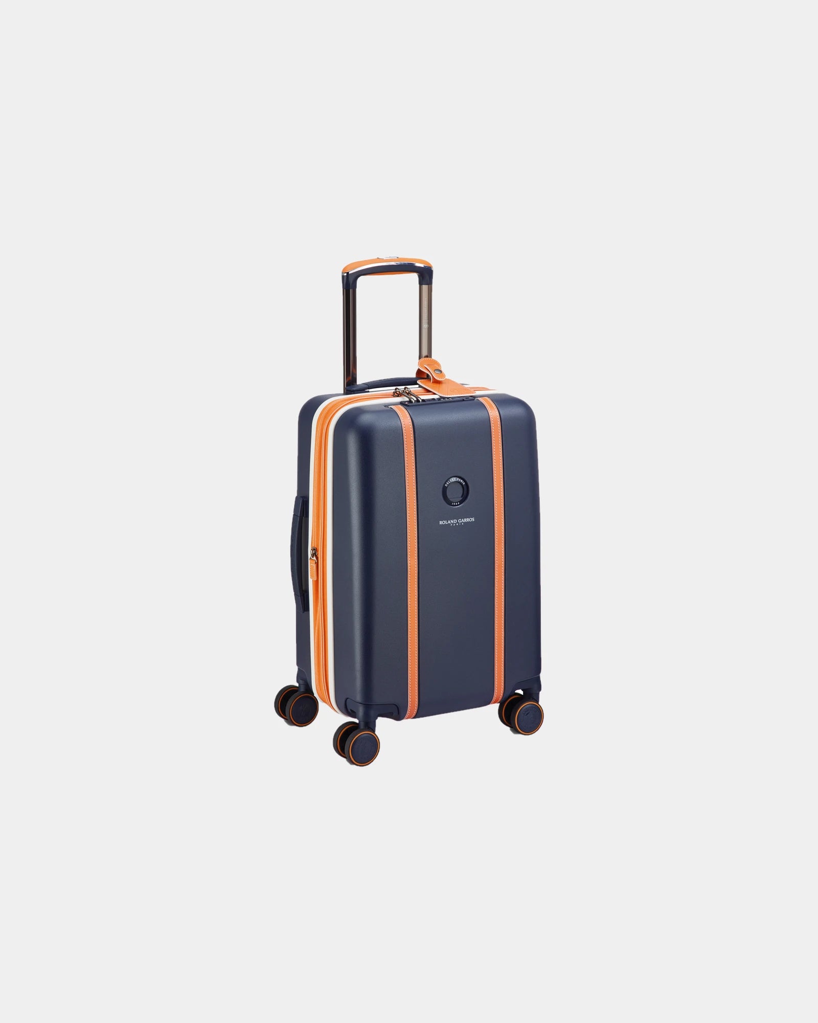 Koffer polycarbonaat 55 cm 4 wielen om te personaliseren - Blauw