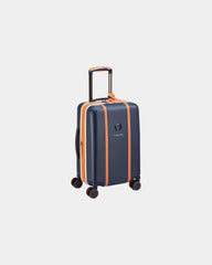 Koffer polycarbonaat 55 cm 4 wielen om te personaliseren - Blauw
