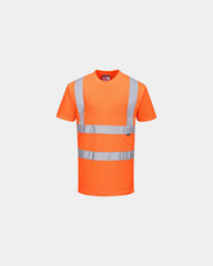 T-shirt Hi-Vis GO/RT polyester 150 g/m² om te personaliseren - Oranje