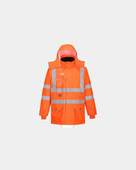 Parka Traffic HV 4-in-1 waterdicht om te personaliseren - Oranje