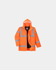 Parka hi-vis waterdicht 300D polyester om te personaliseren - Oranje