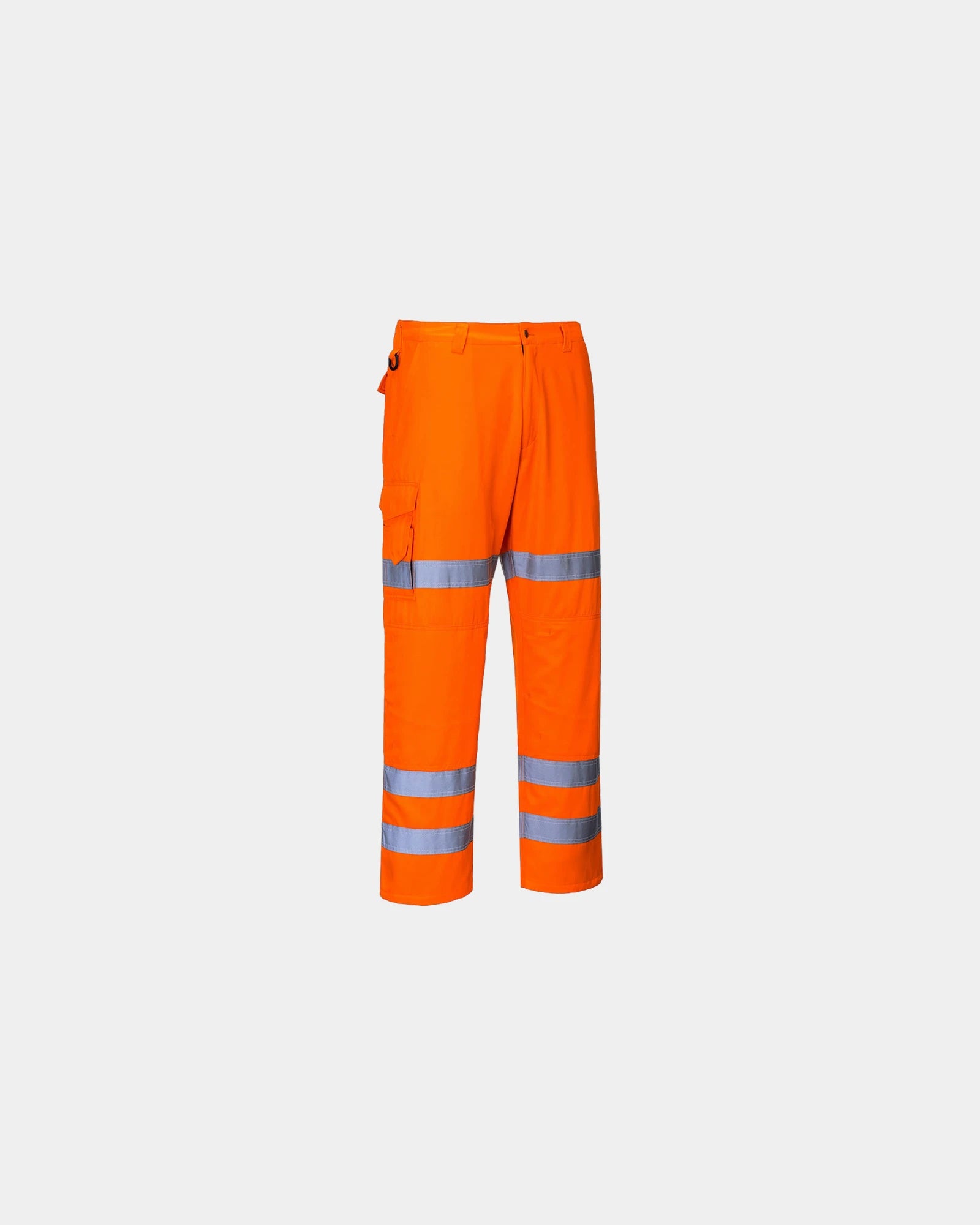 Broek met meerdere zakken reflecterend om te personaliseren - Oranje