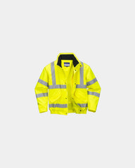 Ademend hi-vis jack om te personaliseren - Geel