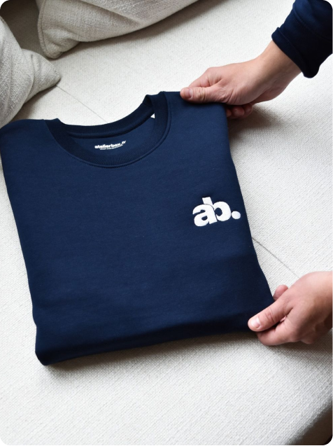 personaliseerbare sweater Atelier Box