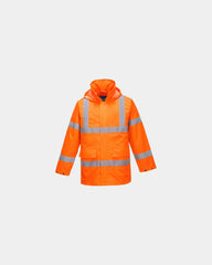 Regenjas polyester waterdicht 200 g/m² om te personaliseren - Oranje