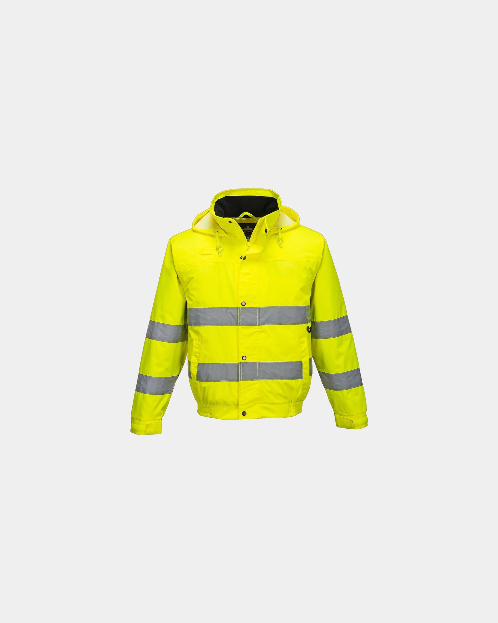 Hi-vis jack polyester om te personaliseren - Geel