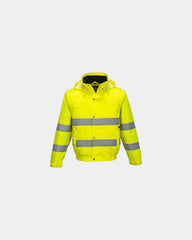 Hi-vis jack polyester om te personaliseren - Geel