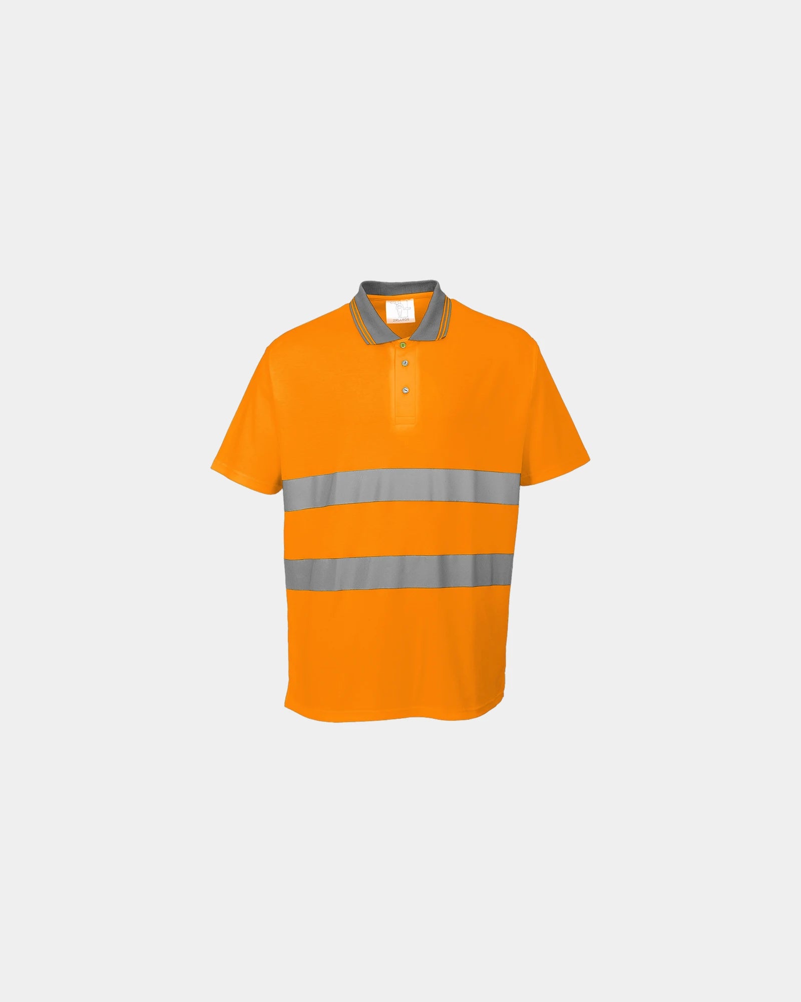 Polo HI-Cool ademend katoen-polyester om te personaliseren - Oranje