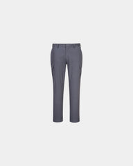 Broek stretch katoen cargostijl om te personaliseren - Antraciet