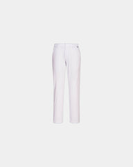 Chino broek stretch katoen slim fit om te personaliseren - Wit