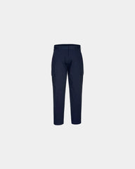 Chino stretch dames slim fit om te personaliseren - Nachtblauw