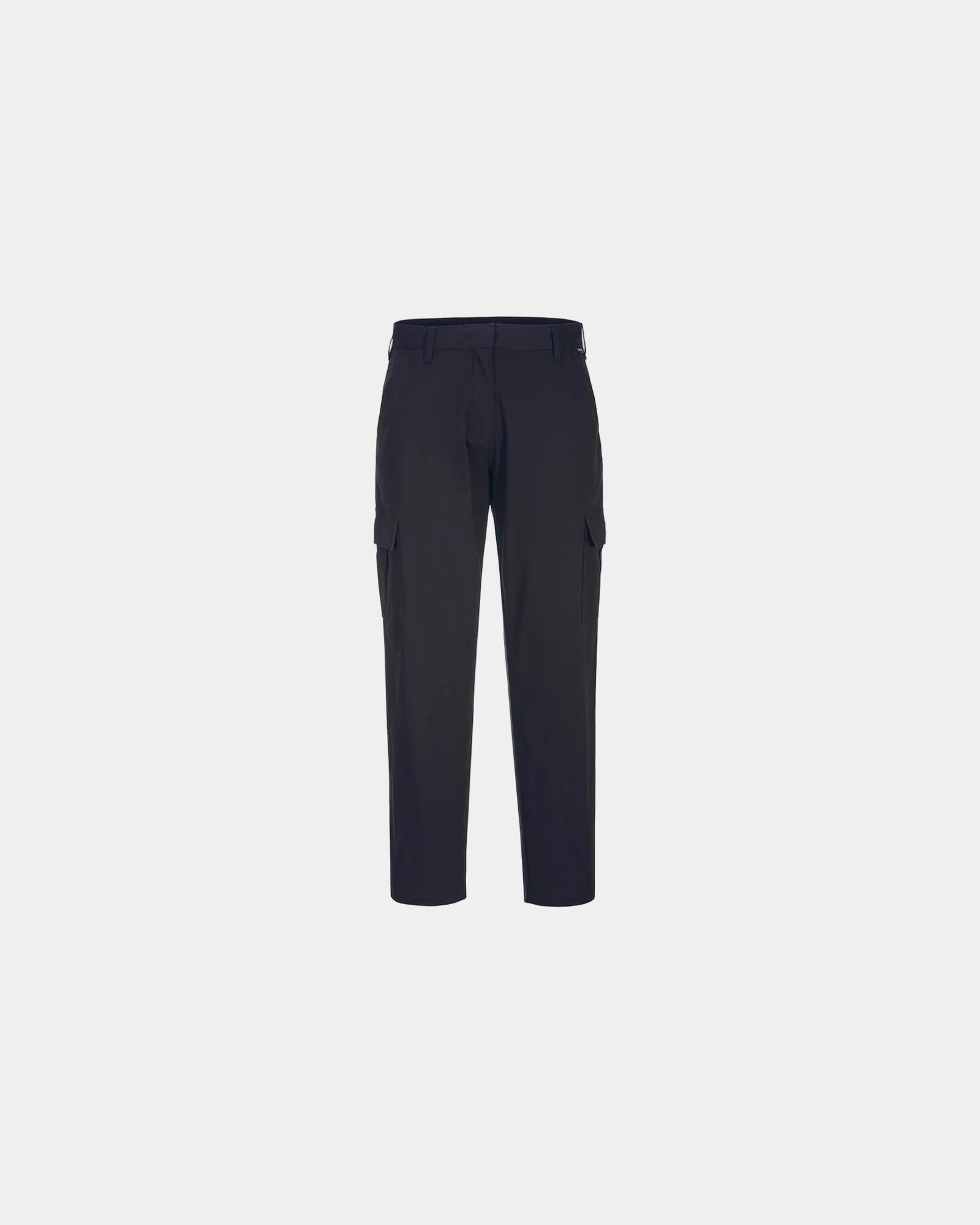 Chino stretch dames slim fit om te personaliseren - Zwart-Hemelsblauw