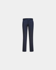Chinobroek dames stretch slim fit om te personaliseren - Nachtblauw