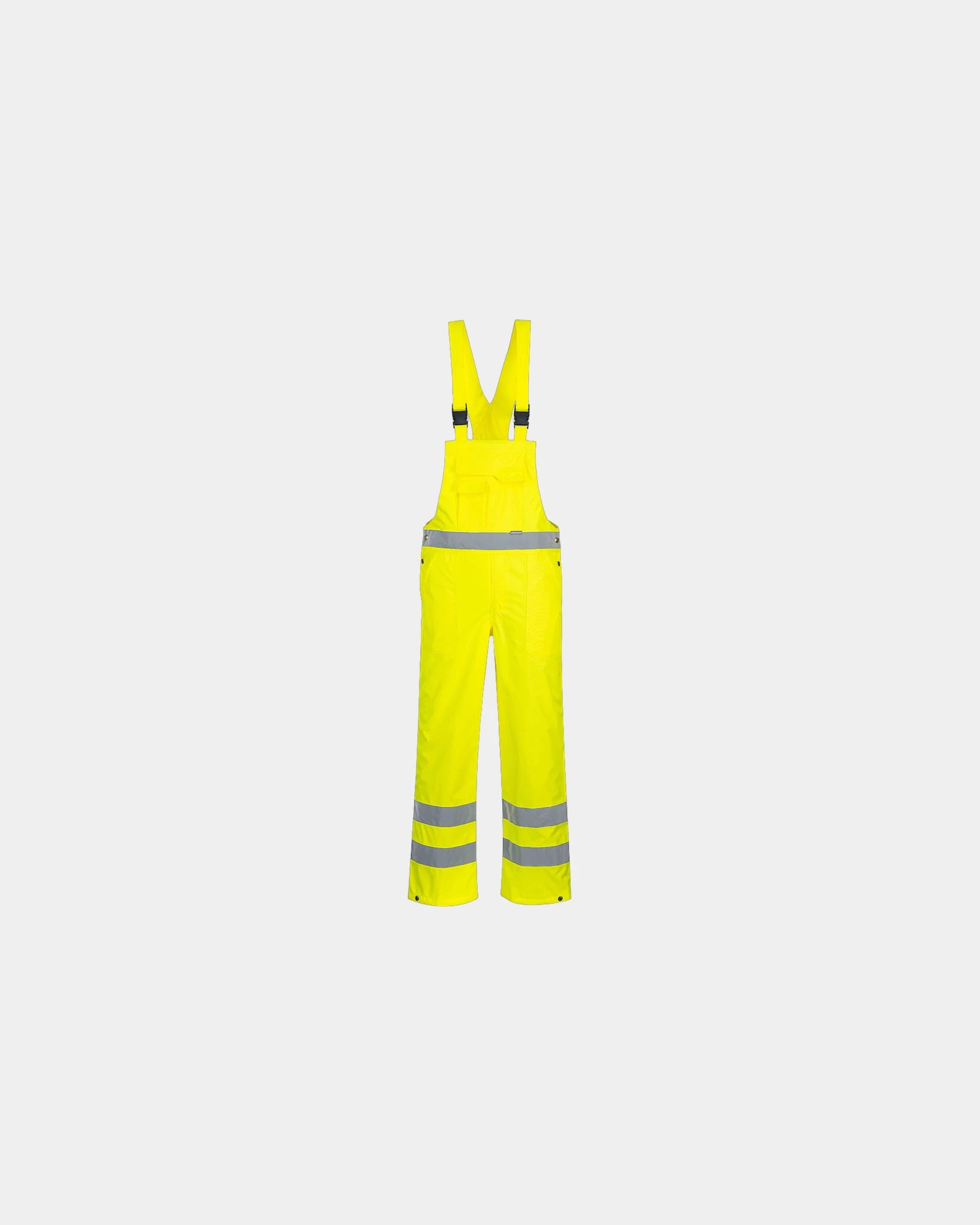 Hi-Vis tuinbroek ongevoerd polyester om te personaliseren - Geel