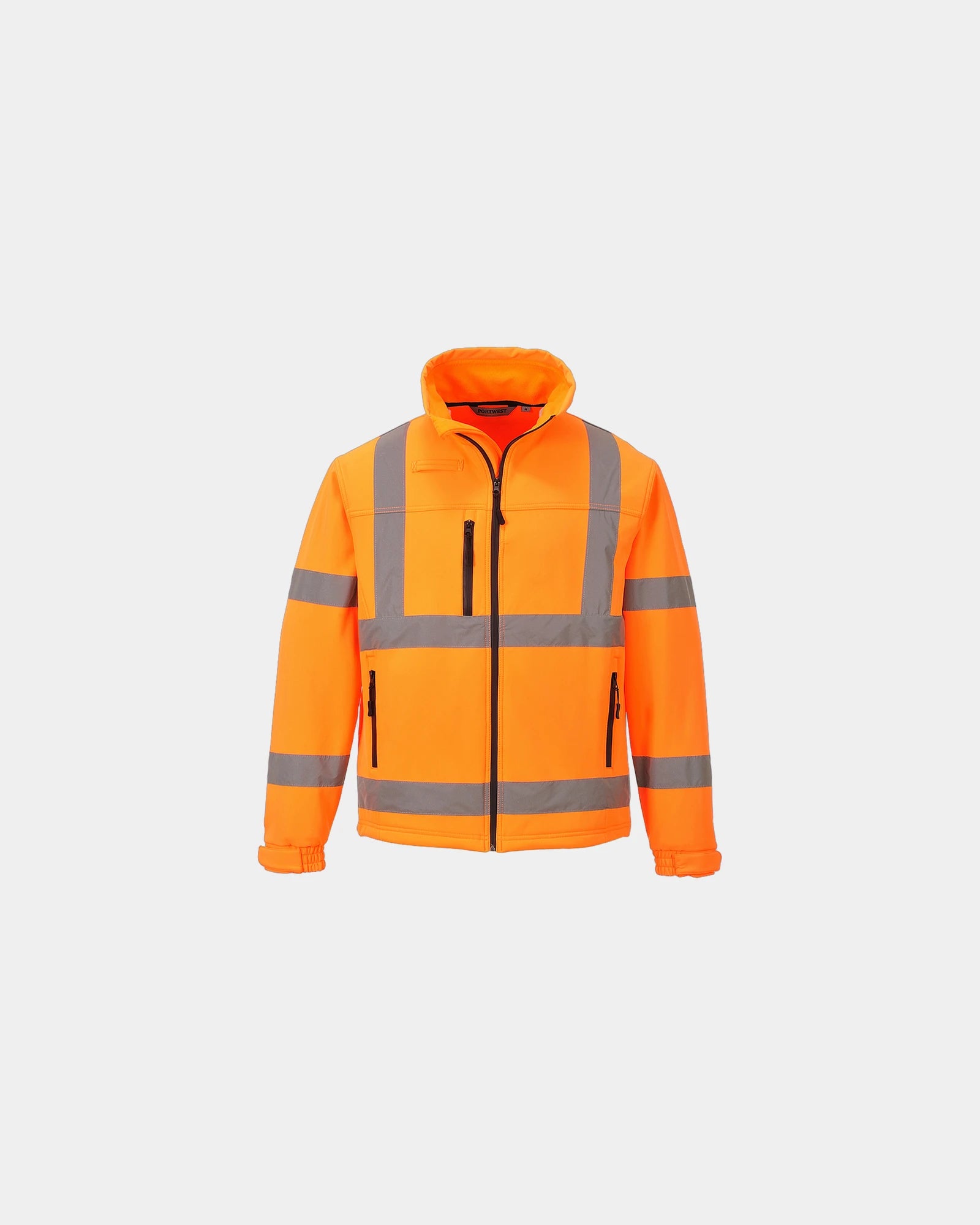 Softshell jas hi-vis waterafstotend om te personaliseren - Oranje