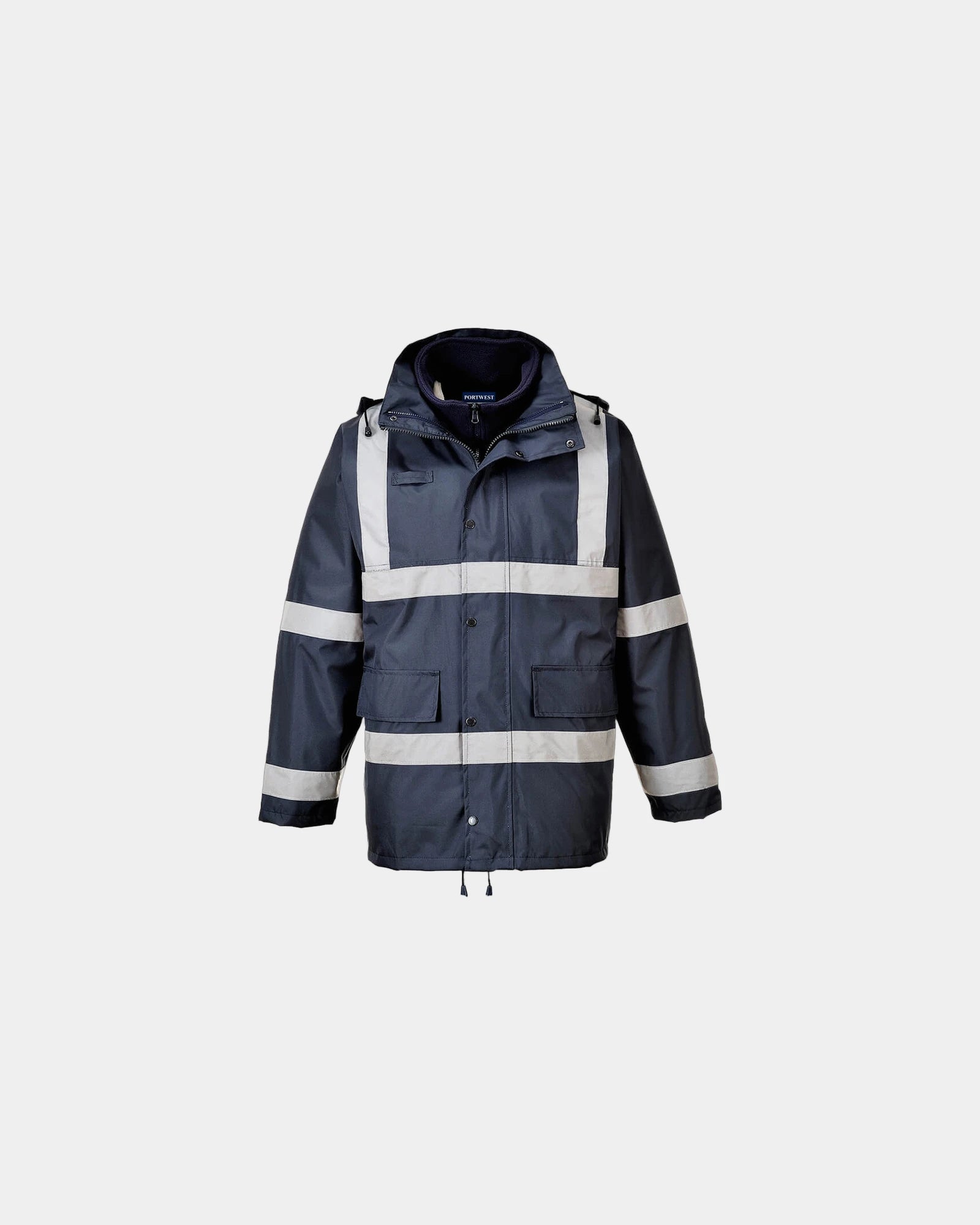 Jas 3-in-1 waterdicht 300D Iona om te personaliseren - Marineblauw