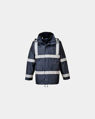 Jas 3-in-1 waterdicht 300D Iona om te personaliseren - Marineblauw