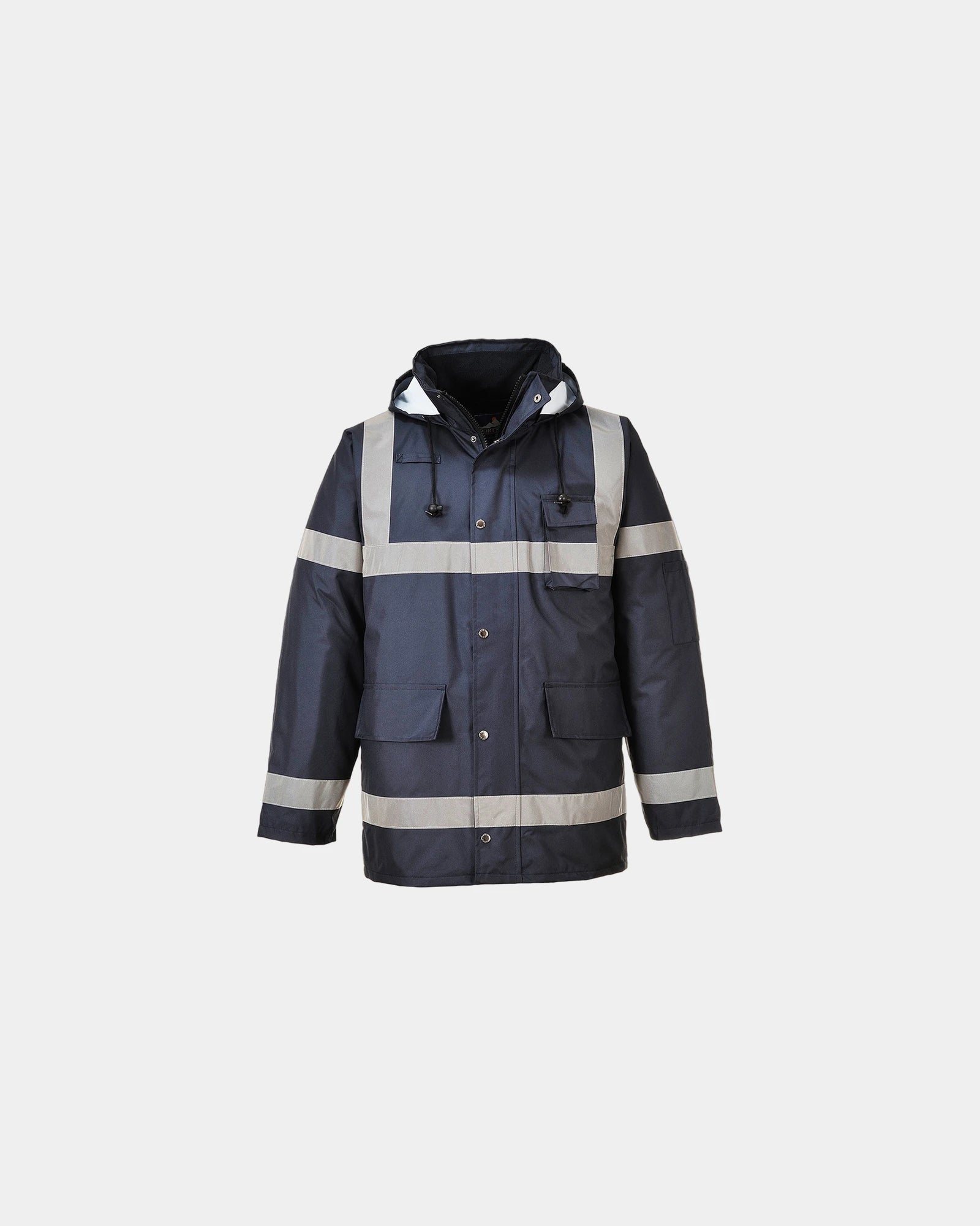 Parka Iona Lite polyester 300D ademend om te personaliseren - Marineblauw