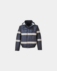 Waterdichte jas polyester 300D Oxford om te personaliseren - Marineblauw