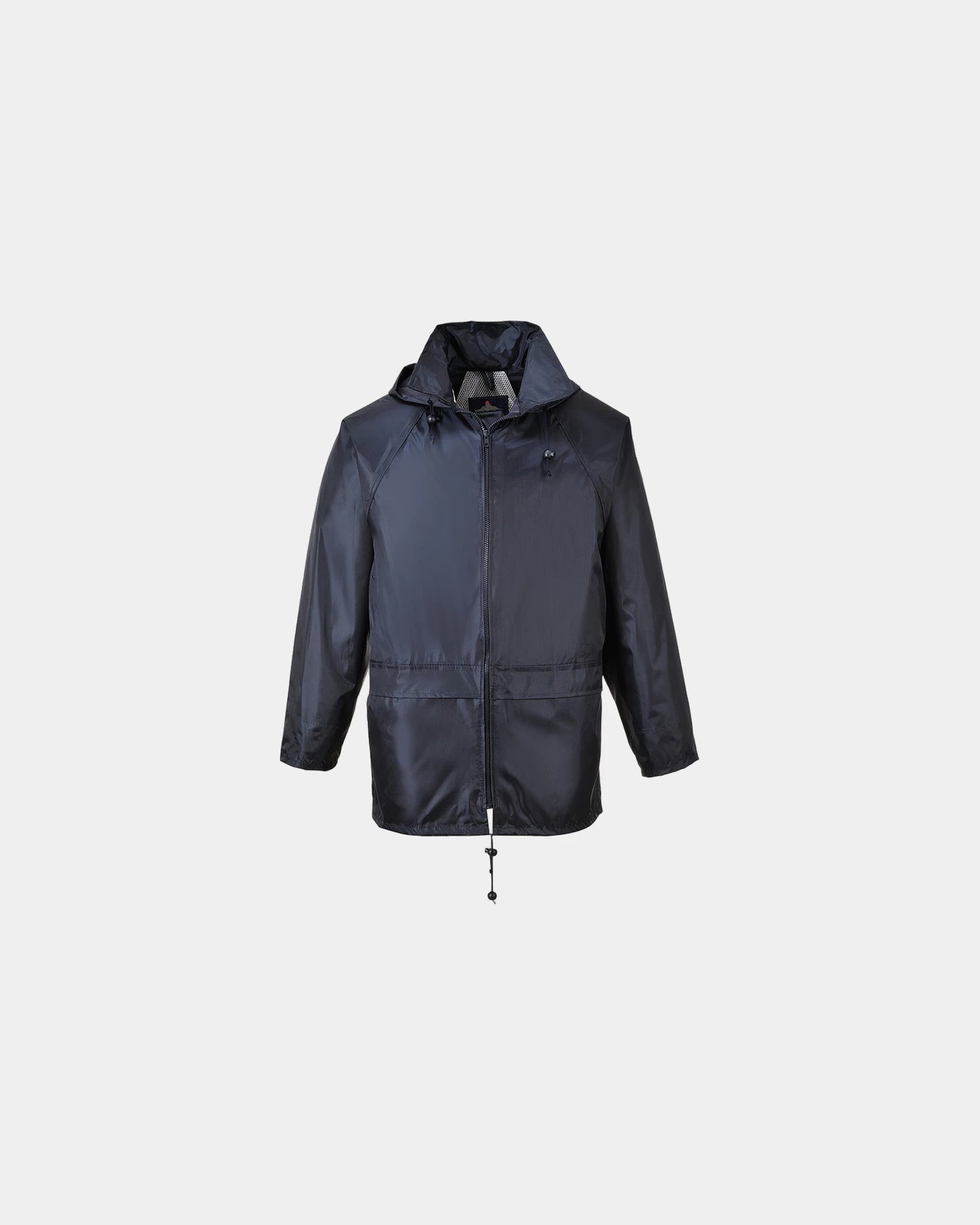 Regenjas met capuchon om te personaliseren - Marineblauw