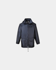 Regenjas met capuchon om te personaliseren - Marineblauw