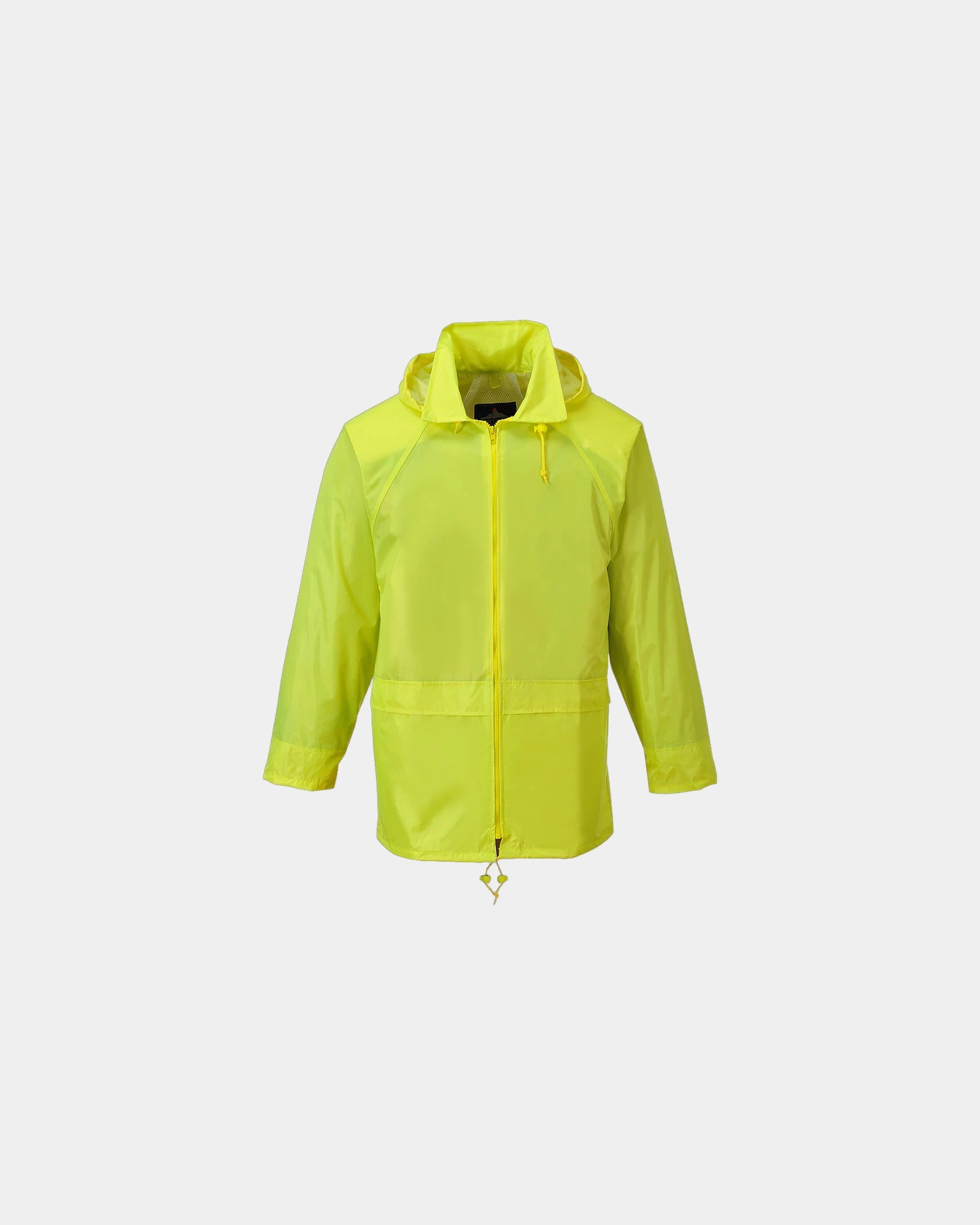 Regenjas met capuchon om te personaliseren - Geel