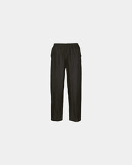 Regenbroek waterdicht polyester Classic om te personaliseren - Zwart-Hemelsblauw