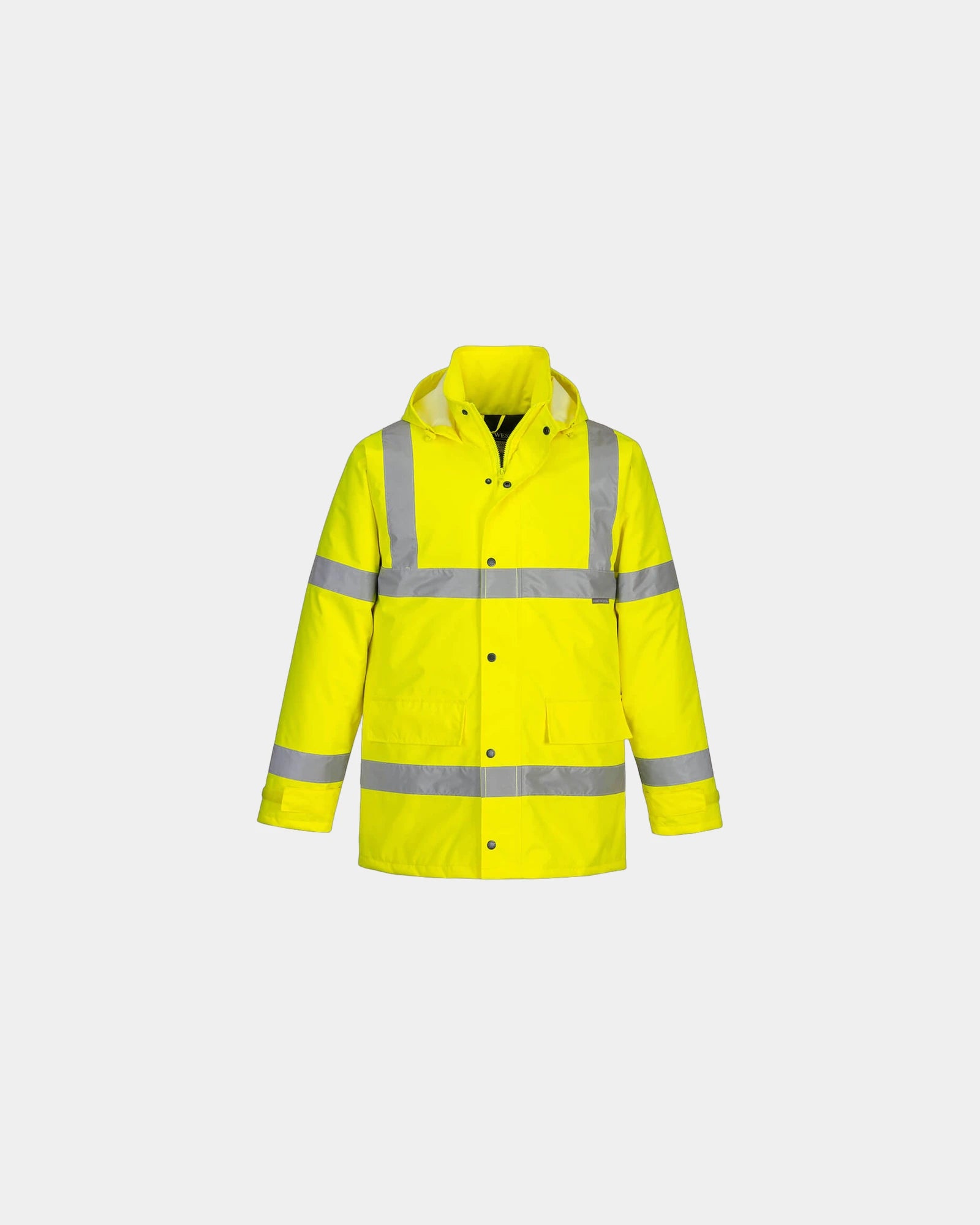 Parka Hi-Vis waterdicht polyester 300D om te personaliseren - Geel