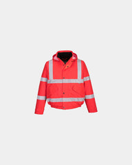 Hi-Vis jack waterbestendig polyester om te personaliseren - Donkerblauw