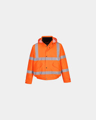 Hi-Vis jack waterbestendig polyester om te personaliseren - Oranje