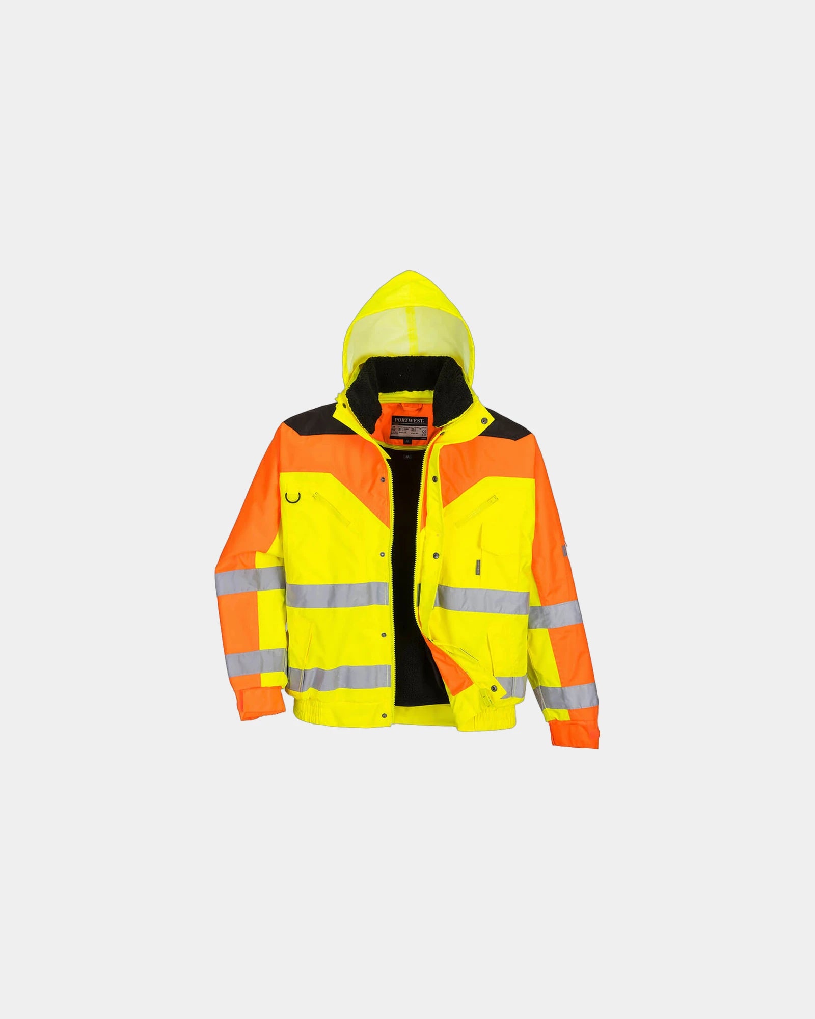 Bicolor jack polyester Oxford 300D om te personaliseren - Geel