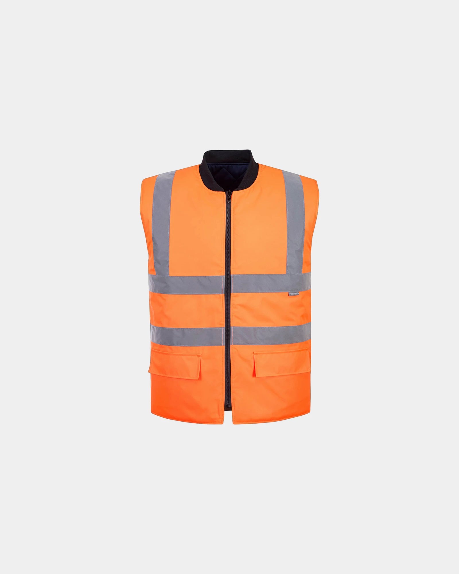 Bodywarmer reversibel om te personaliseren - Oranje