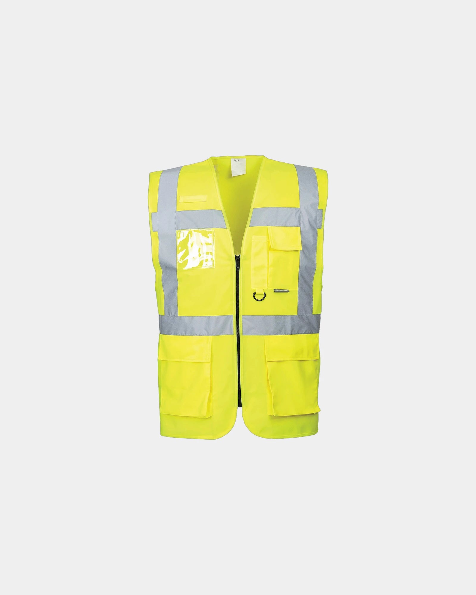 Hi-vis executive gilet met badgehouder om te personaliseren - Geel