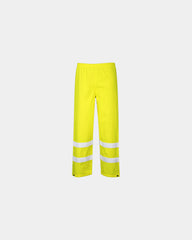 Hi-vis broek waterafstotend elastische om te personaliseren - Geel