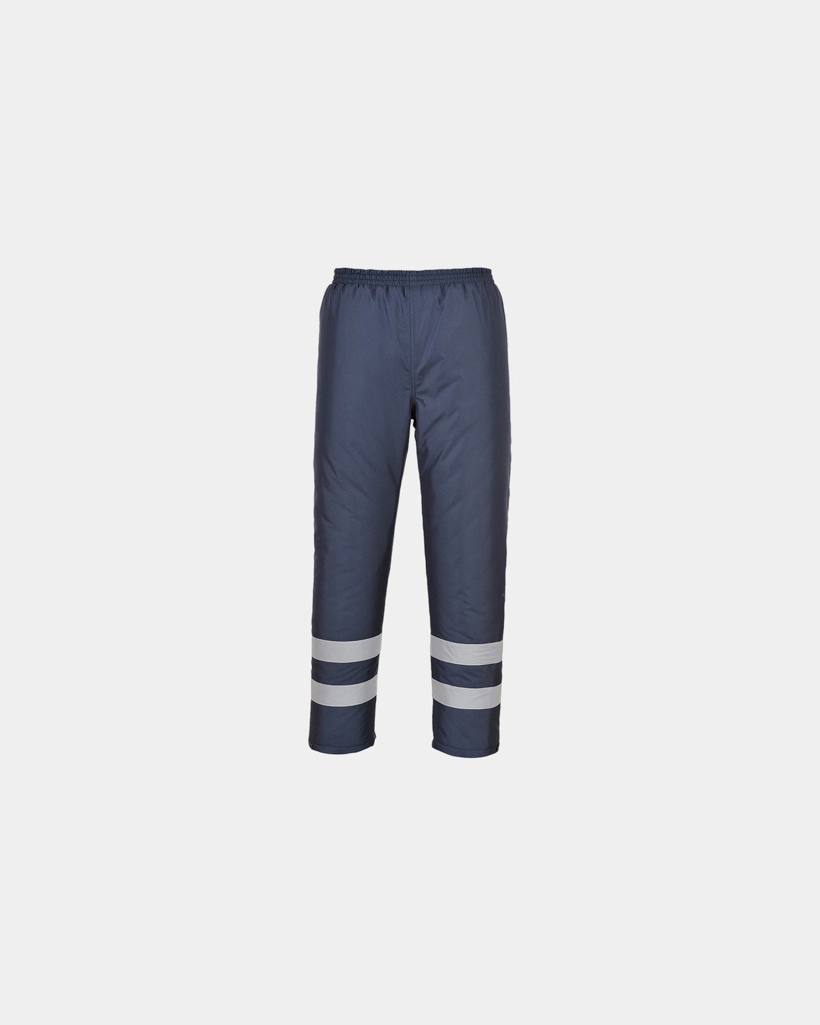 Gevoerde broek waterdicht polyester om te personaliseren - Marineblauw