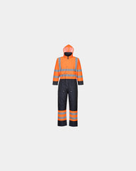 Overall waterdicht polyester gewatteerd om te personaliseren - Oranje