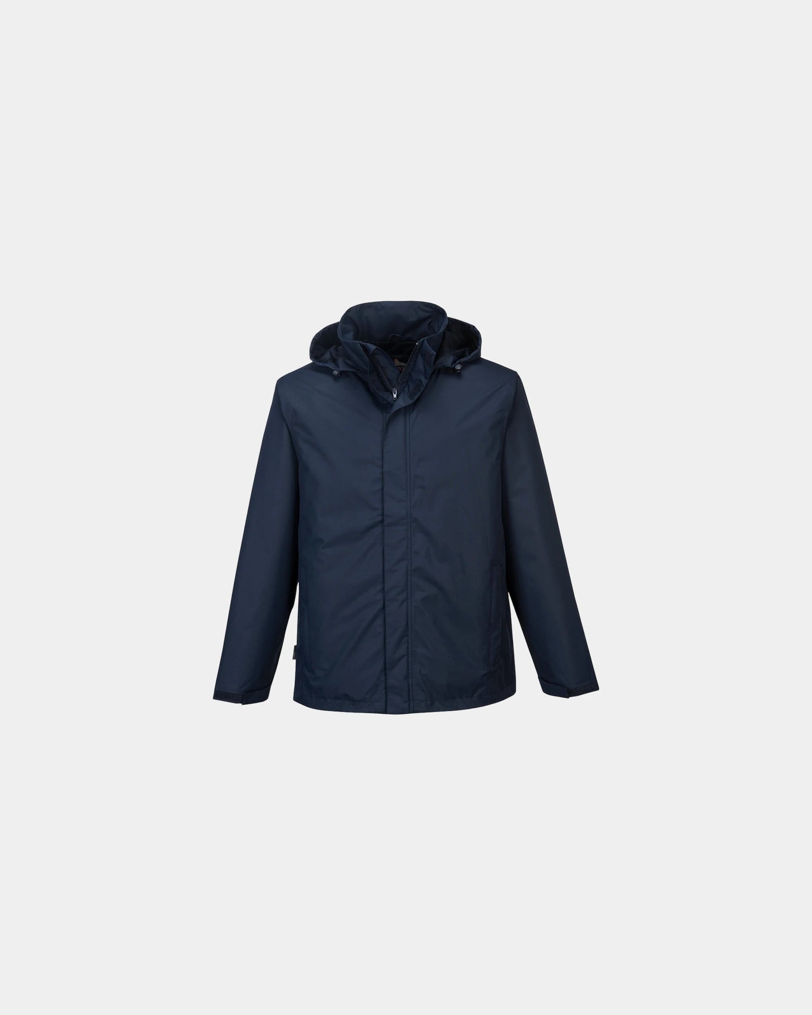 Jas waterdicht ademend microvezel heren om te personaliseren - Marineblauw