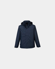 Jas waterdicht ademend microvezel heren om te personaliseren - Marineblauw