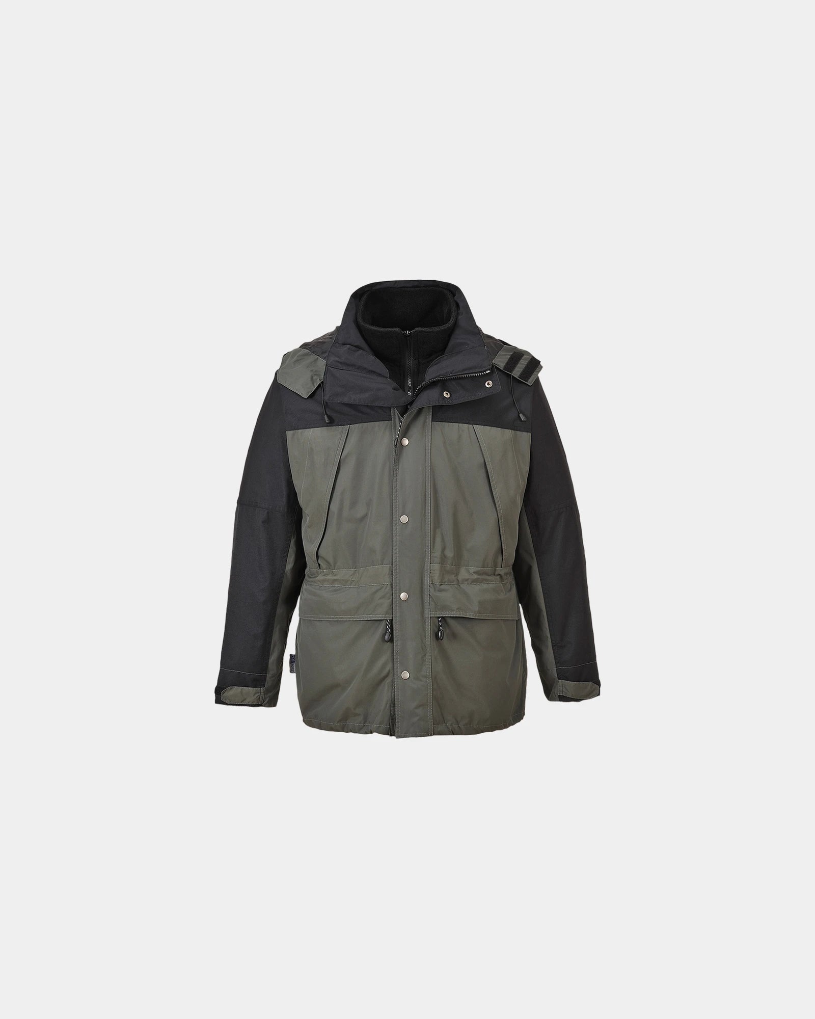 Parka 3-in-1 ademend waterdicht Orkney om te personaliseren - Grijs