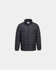 Parka Aspen Baffle geïsoleerd om te personaliseren - Zwart-Hemelsblauw