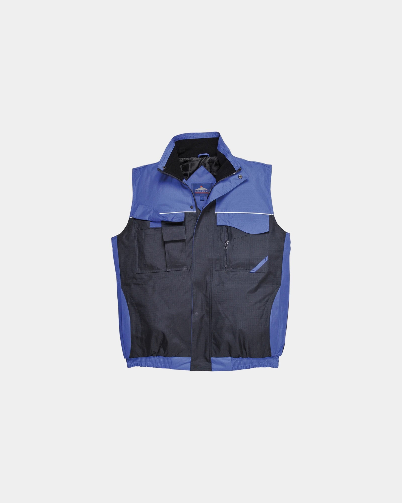 Bodywarmer waterdicht polyester ripstop om te personaliseren - Oranje