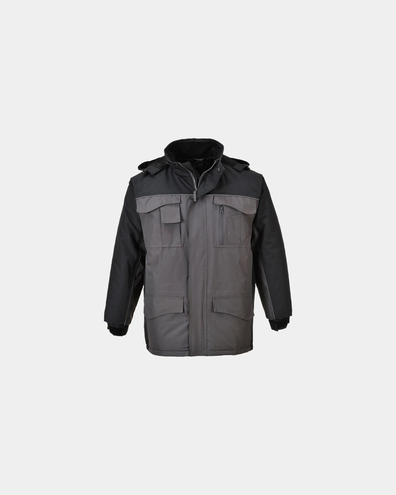 Parka waterdicht 170g gewatteerd om te personaliseren - Grijs