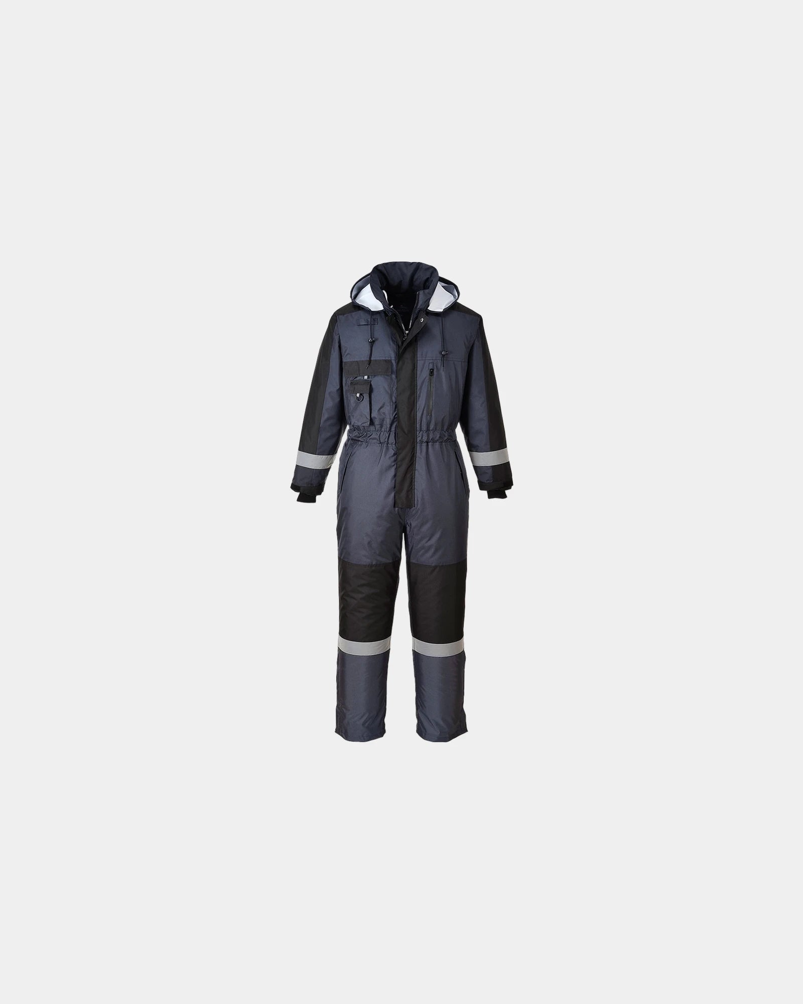 Winteroverall waterdicht 300D polyester om te personaliseren - Marineblauw