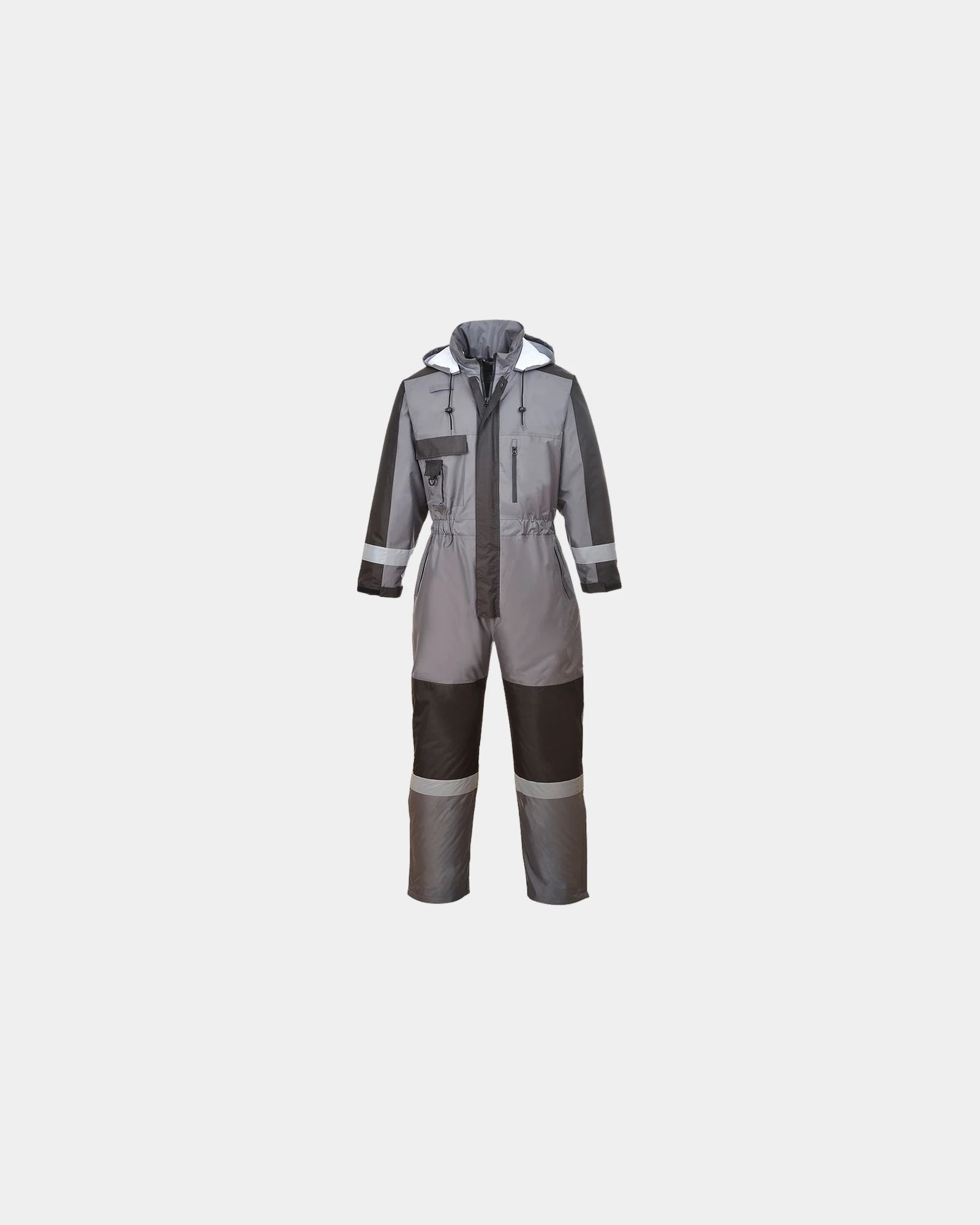 Winteroverall waterdicht 300D polyester om te personaliseren - Grijs