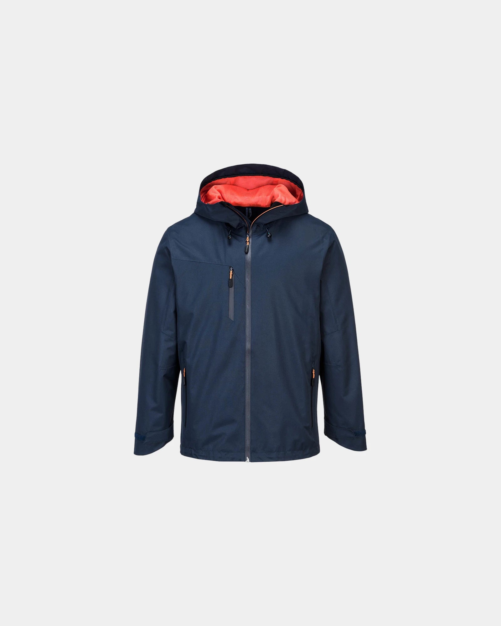 Jas polyester TPU-coating waterdicht om te personaliseren - Marineblauw