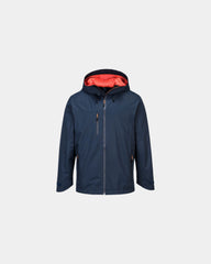 Jas polyester TPU-coating waterdicht om te personaliseren - Marineblauw