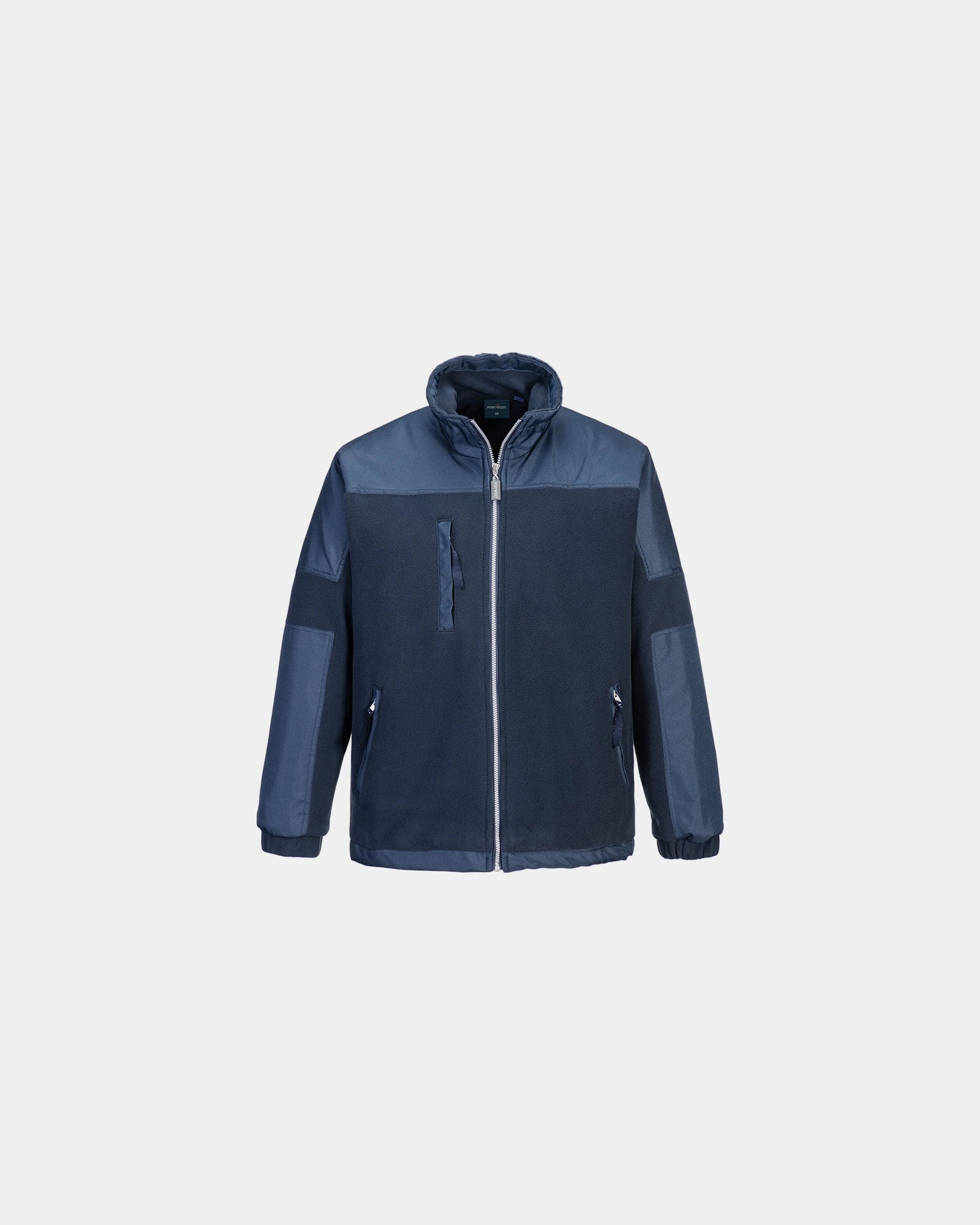 Fleecevest 400 g/m² anti-pluis om te personaliseren - Marineblauw