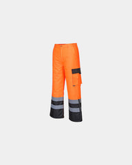 Broek fluorescerend gewatteerd om te personaliseren - Oranje