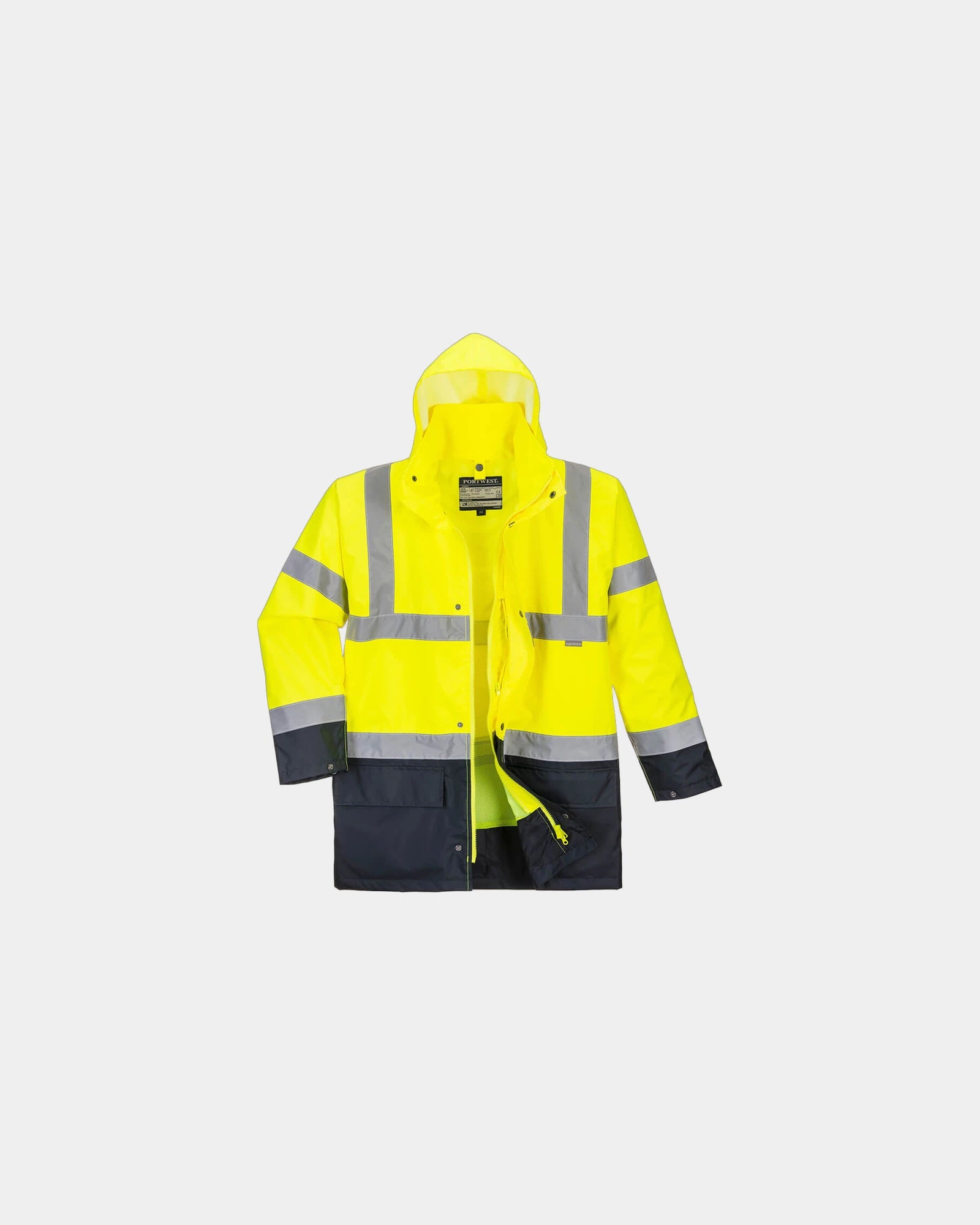 Parka 5-in-1 om te personaliseren - Geel-Zwart